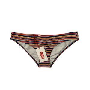 Solid & Striped Bikini Bottom Women S Small Multi The Elle Chuckee Low Rise Swim